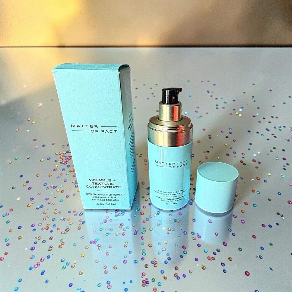 Matter Of Fact Wrinkle + Texture Concentrate Anti-Aging Retinol Serum 1 OZ NIB